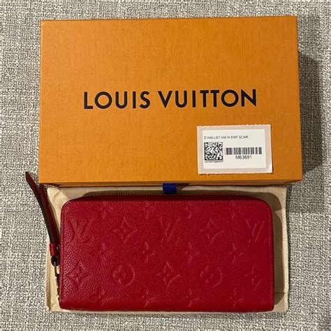 lv zippy wallet scarlet|vuitton zippy wallet.